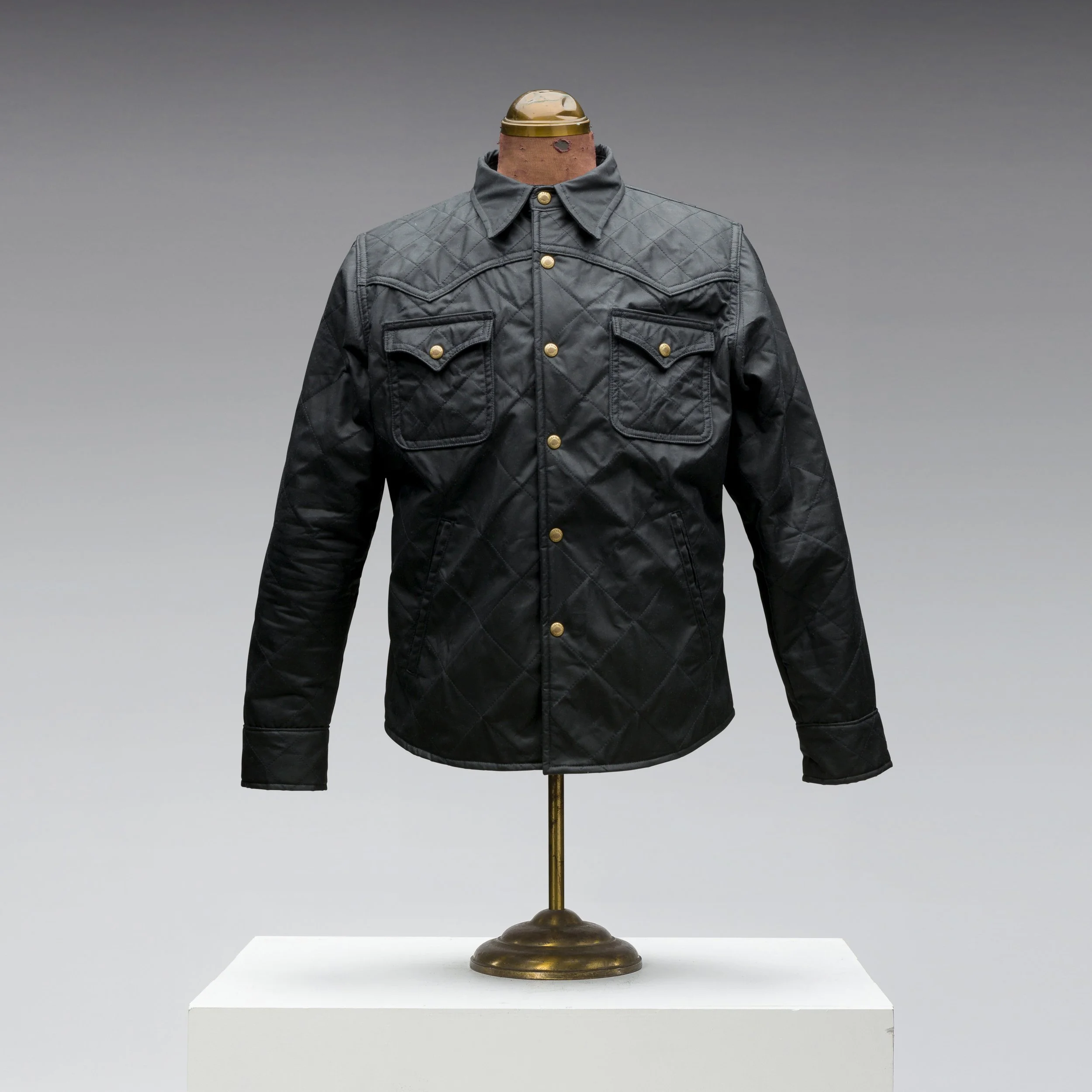 Black Wax Canvas Jacket | Black Bear Brand — Black Bear Brand